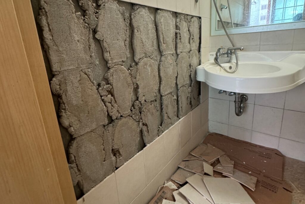 타일 수리 비용 차이가 발생하는 전문 시공 현장